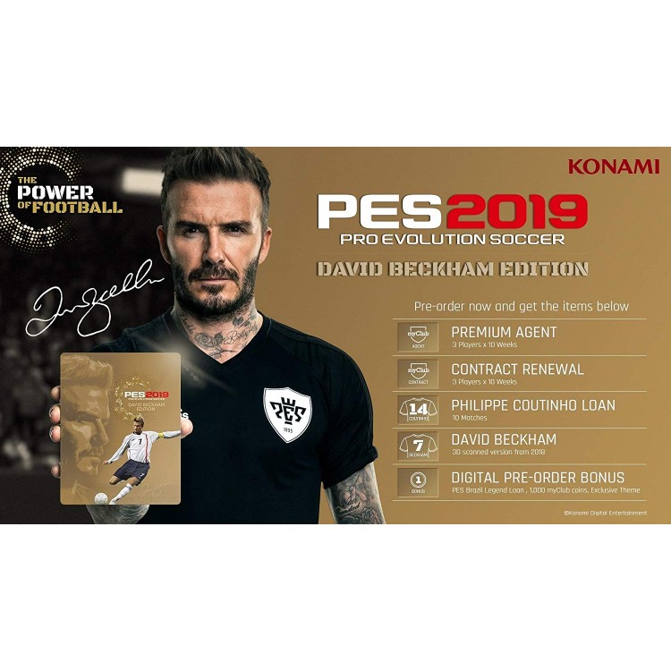 PES 2019 David Beckham Edition - PS4 